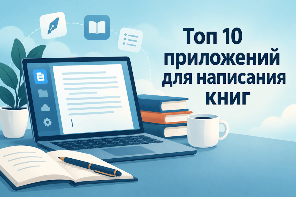 ТОП 10 приложений для написания книг на пк